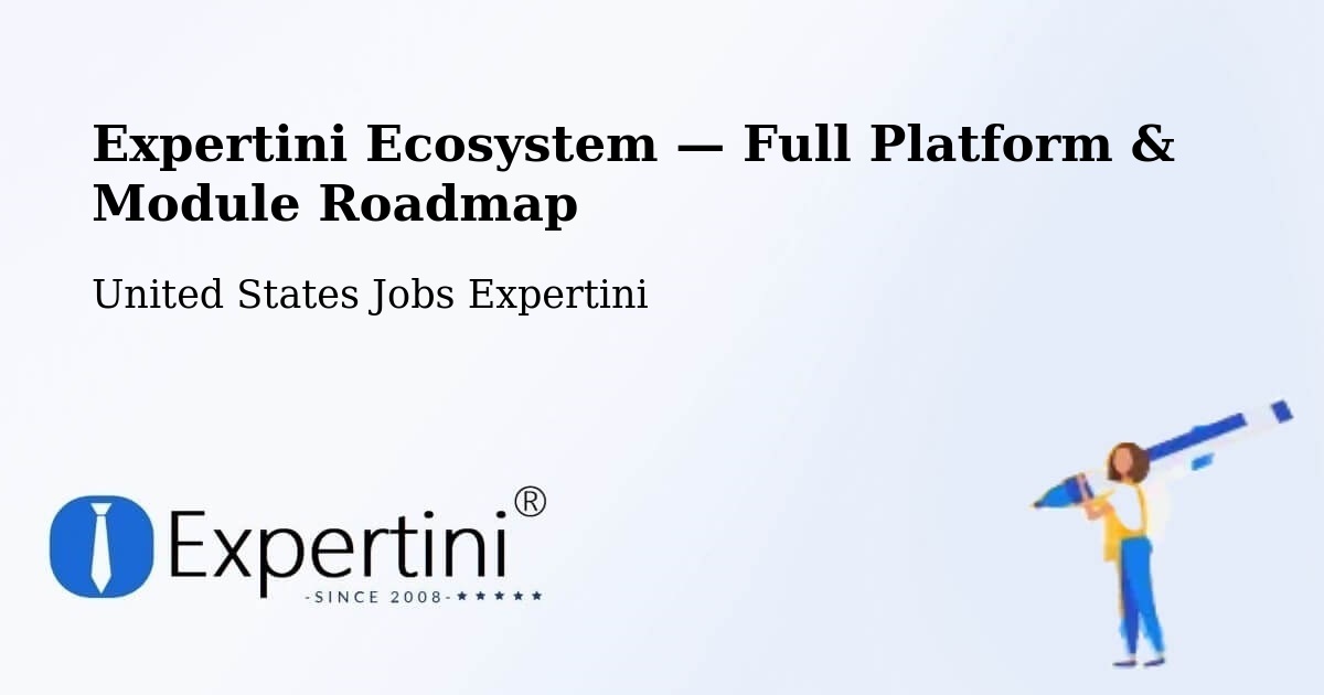 Expertini Ecosystem — Full Platform & Module Roadmap – Nellis Air Force Base